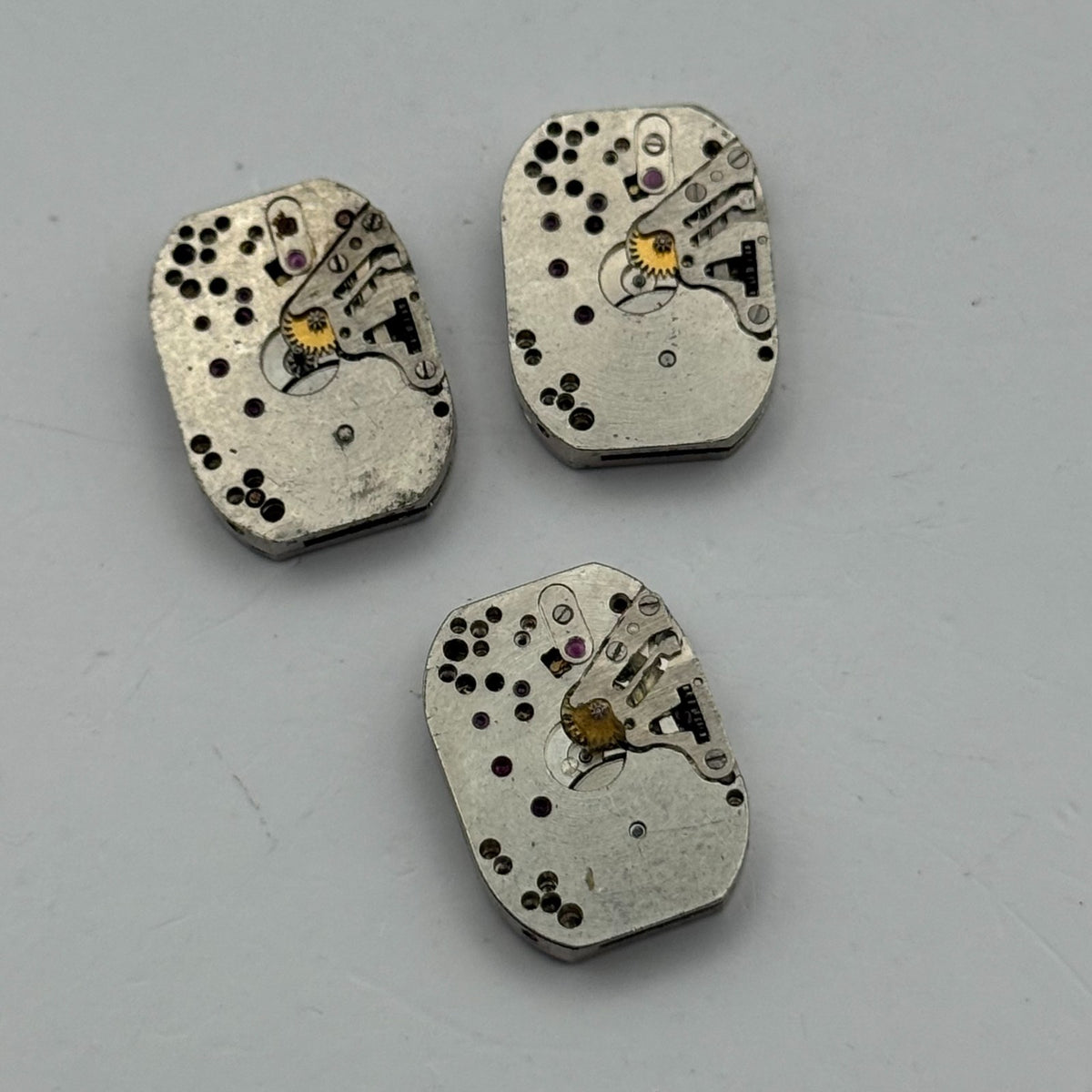 Zaria Luch 1800 Watch Movement Soviet USSR Ladies x 3 Pieces Parts Repair 14mm