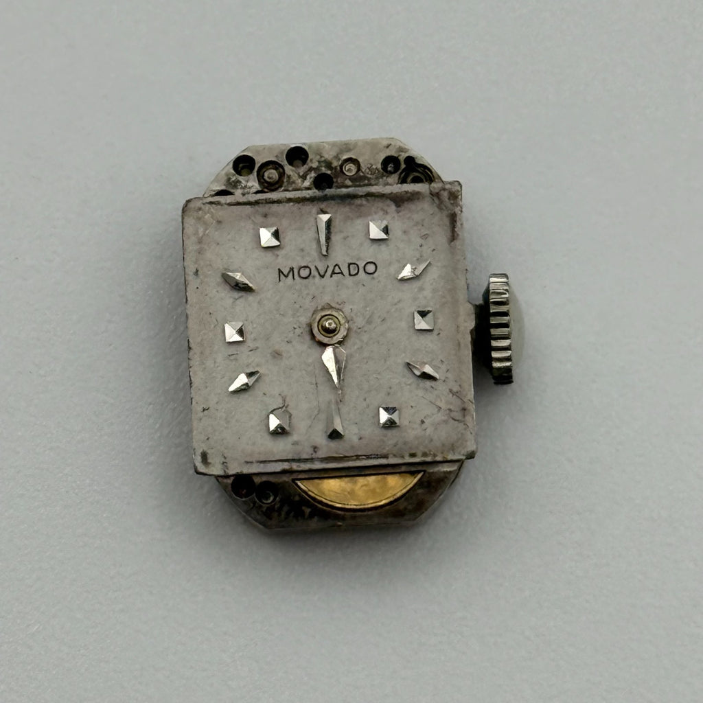 Movado 65 Ladies Watch Movement - Running - For Parts / Repair