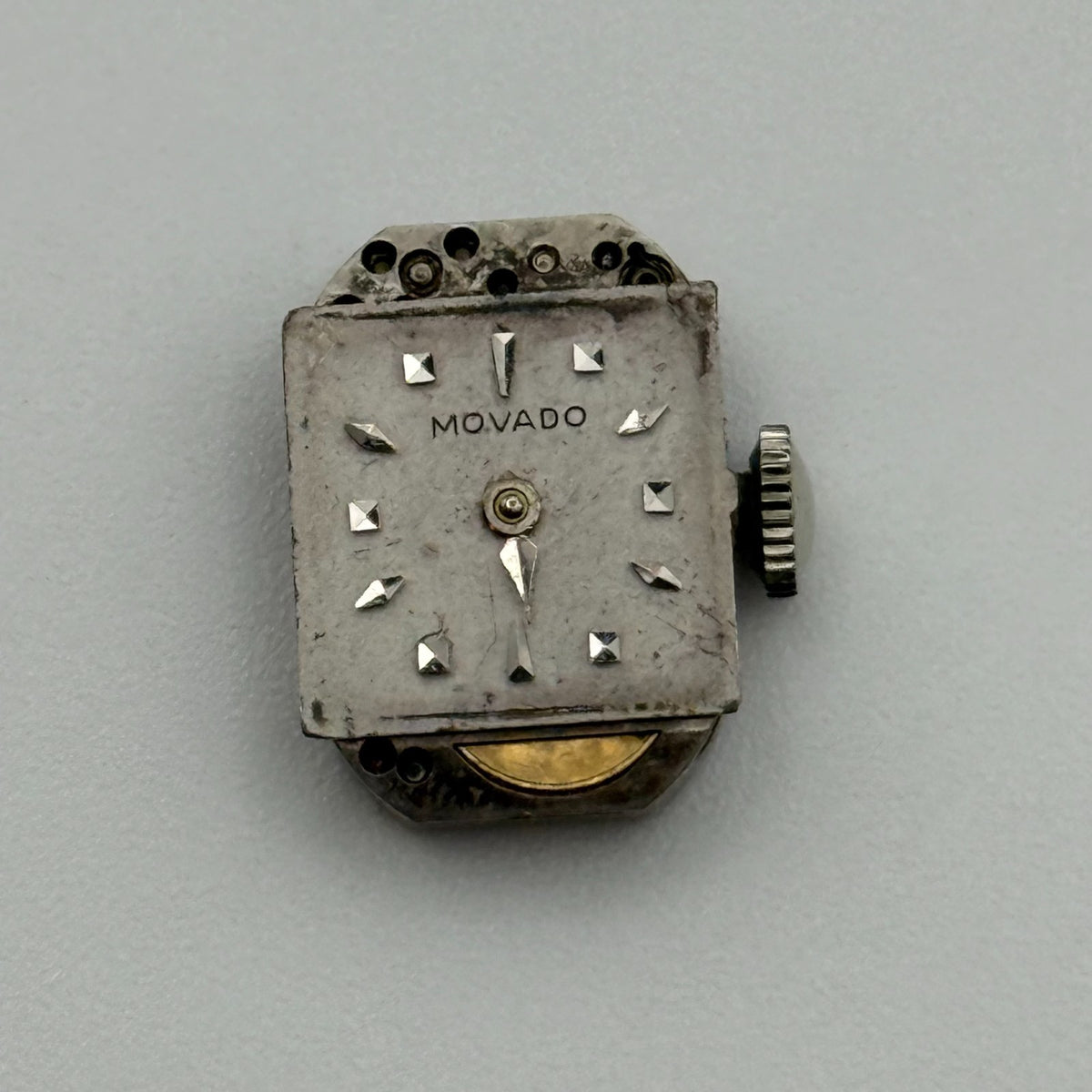 Movado 65 Ladies Watch Movement - Running - For Parts / Repair