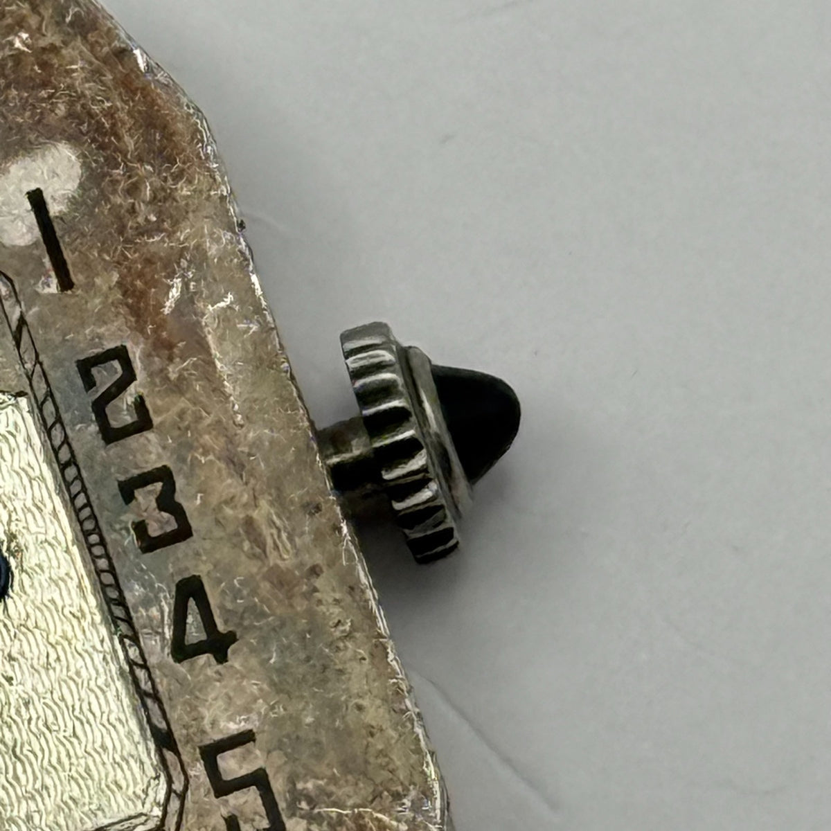 Didisheim-Nassay 227 Watch Movement Cabochon Crown Nassau 6J Swiss Parts 14.8mm