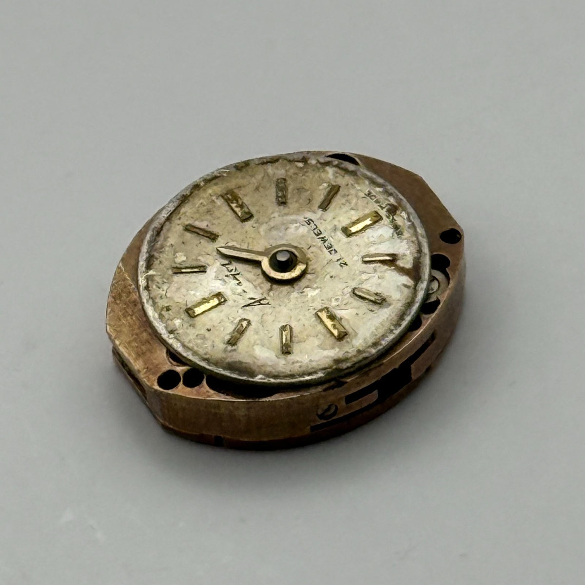 ETA 2437 Watch Movement Accurist 21 Jewels Swiss Manual Wind Parts Repair 12.8mm