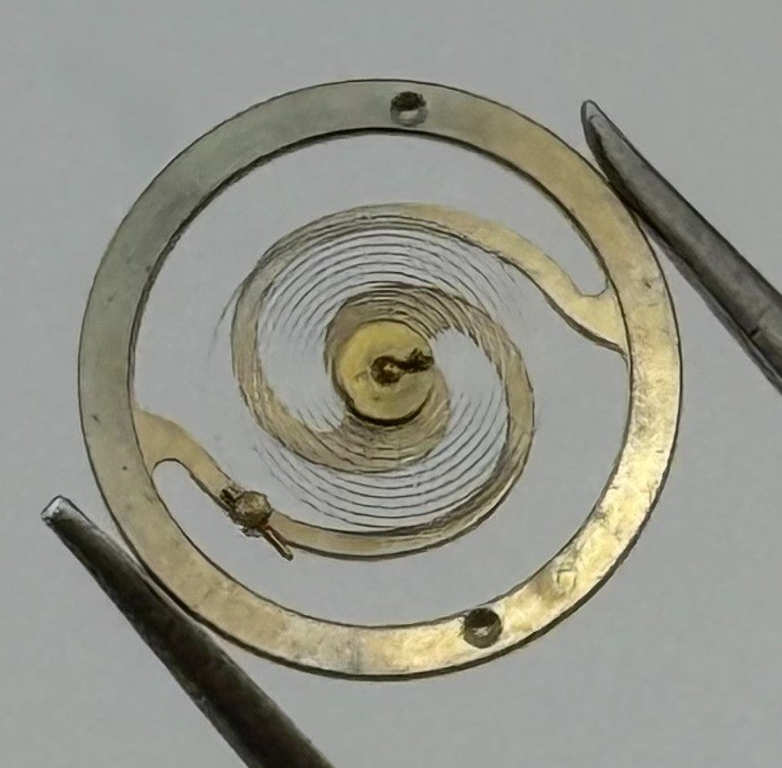 RL 7013 Balance Wheel Complete And Spring 10½’’’ 5068 Watch Movement Parts NOS