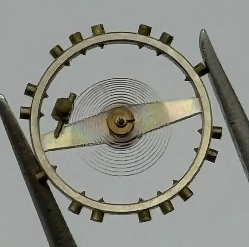 Bifora 2025 Balance Wheel Complete And Spring 8-12’’’ 492 Watch Movement Parts