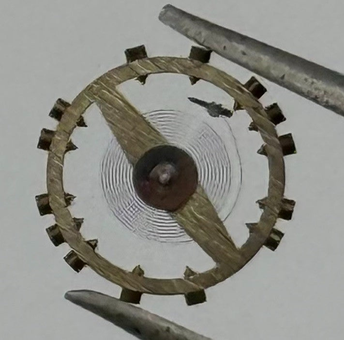 AS 976 1012 Balance Wheel Complete And Spring Renata 532 M Watch Movement Parts