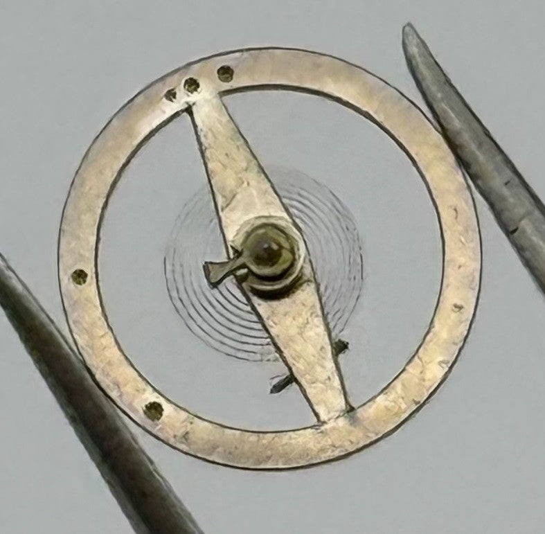 BFG 788 DGT Balance Wheel Complete And Spring 10½’’ 478 Watch Movement Parts NOS
