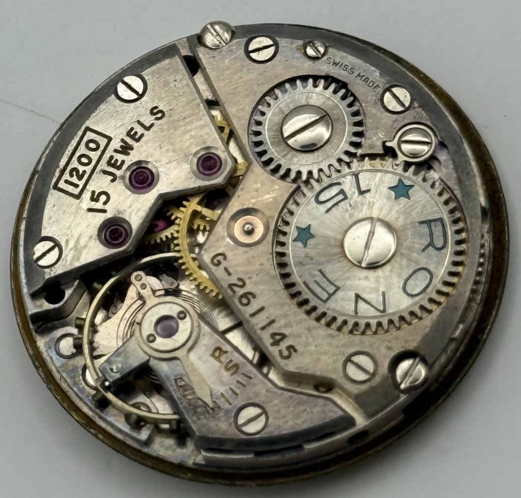 Rone Fifteen 1200 Watch Movement - For Parts / Repair - 26.4mm