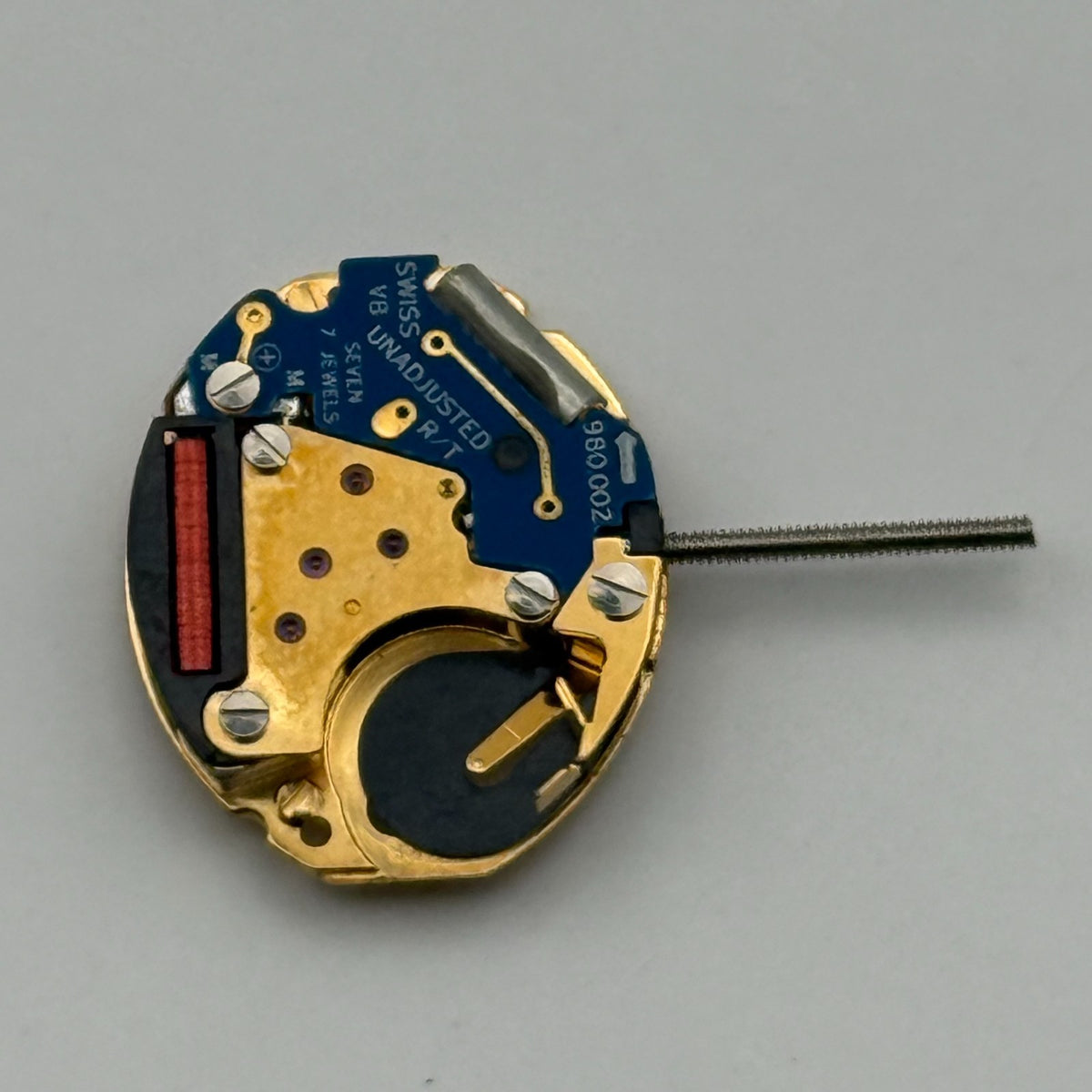 ETA 980.002 Watch Movement Running Quartz 7 Jewel Swiss Parts Repair Spares 13mm