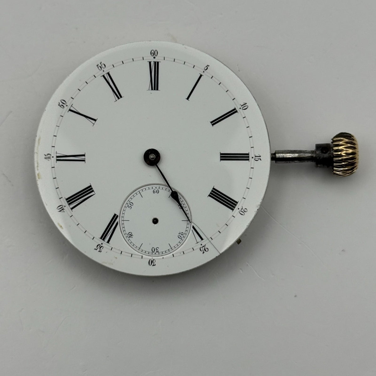 High Grade Pocket Watch Movement Running Antique Hunter Parts Repair 42.8mm