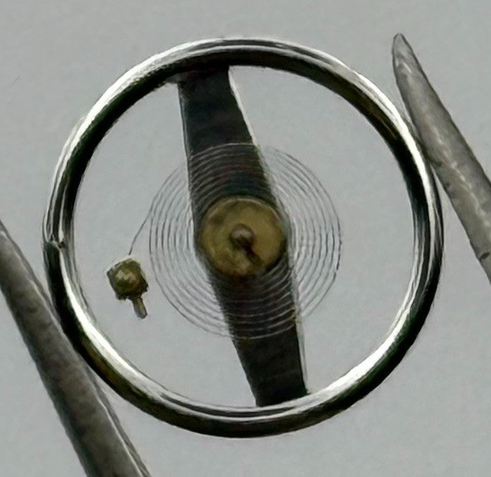 RL 8013 Balance Wheel Complete And Spring 8¾’’’ 5000 /2 Watch Movement Parts NOS