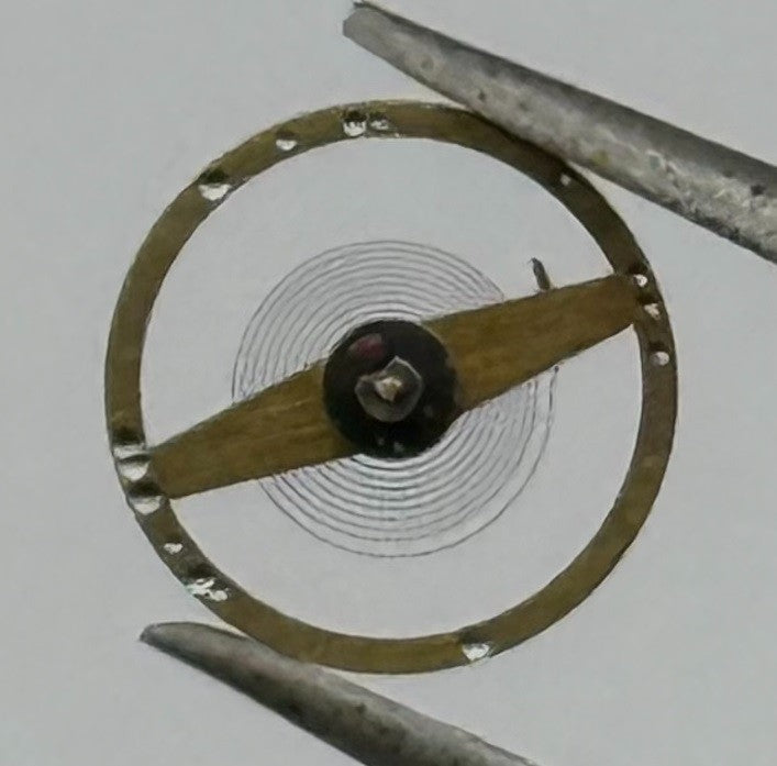GSW 60 66 Balance Wheel Complete And Spring 5½’’’ 1068 Watch Movement Parts NOS