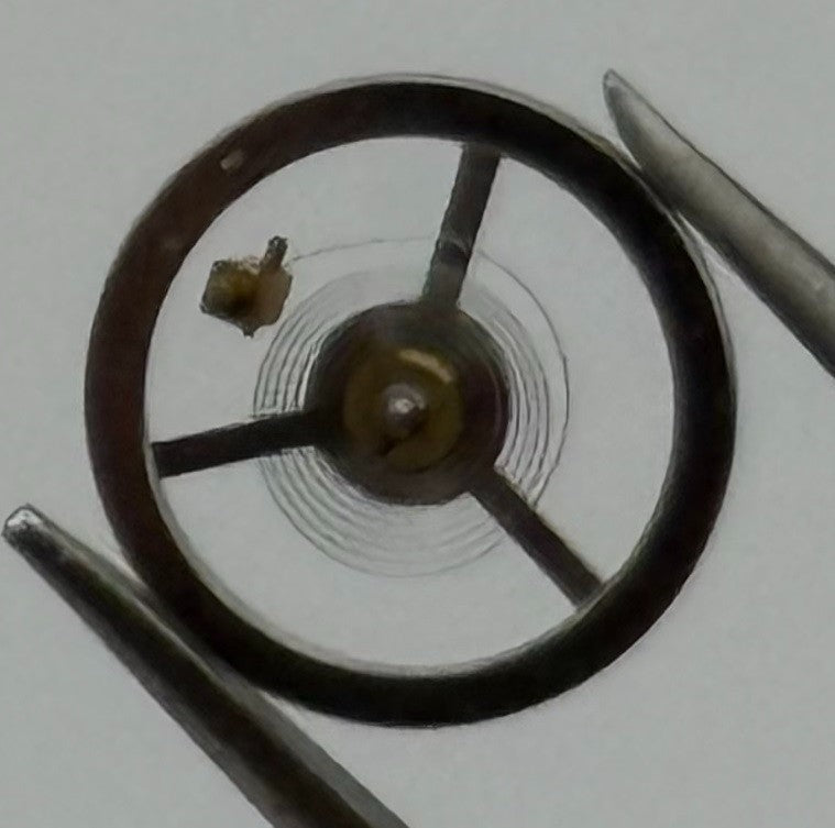 EB 8340 8341 Balance Wheel Complete And Spring 6¾''' 1401 M Watch Movement Parts