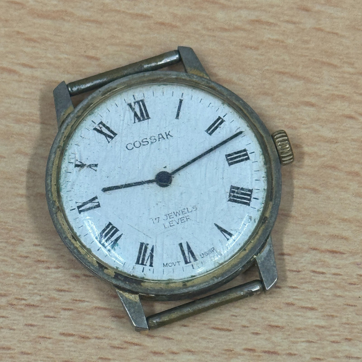Cossak Russian Soviet Men's Watch - Vintage USSR - Running - Chaika 1601