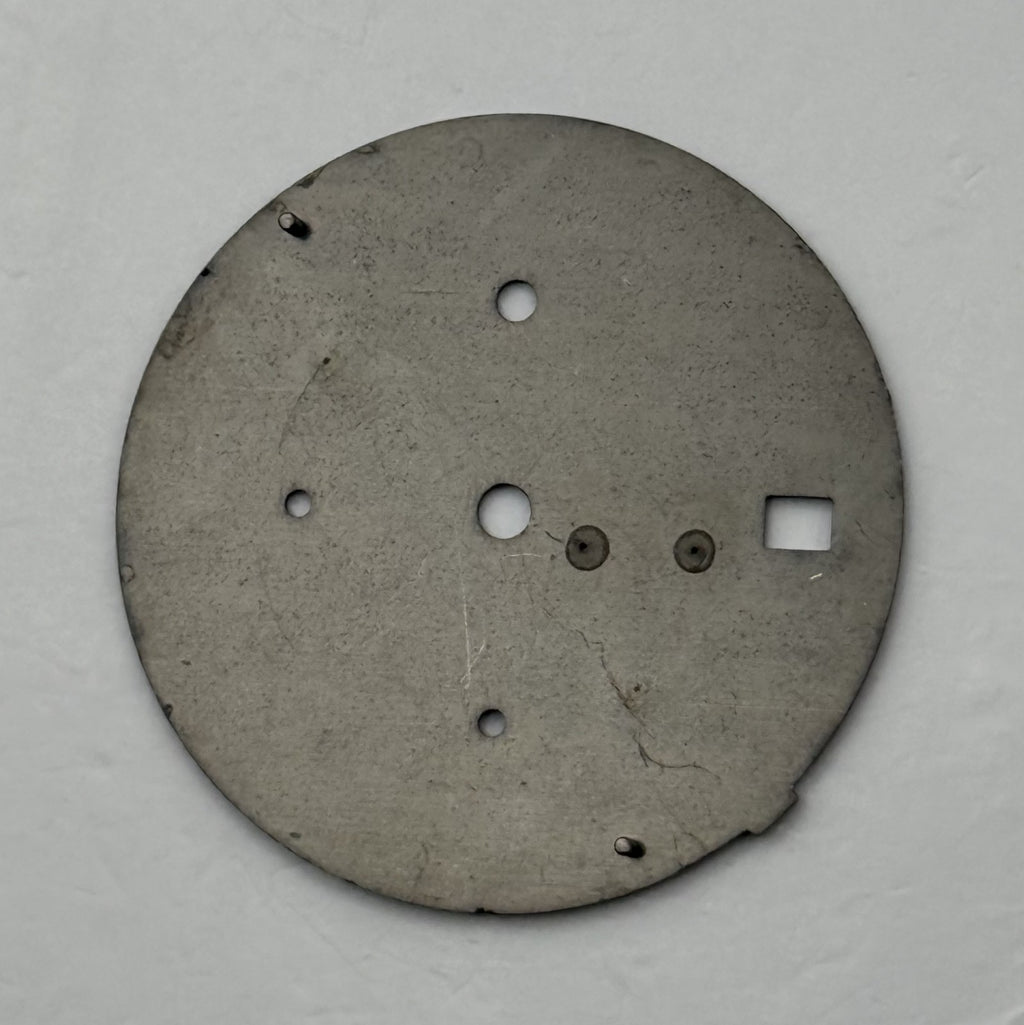 Seiko 7T32 7098 Watch Dial Chronograph 100M Black Spare Parts Repair 27.4mm