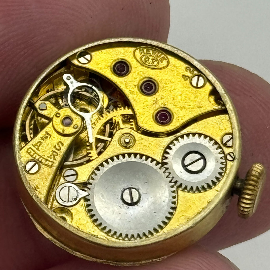 Revue GT Cal 42 Watch Movement Manual Wind Swiss Vintage Parts Spares 19.9mm 