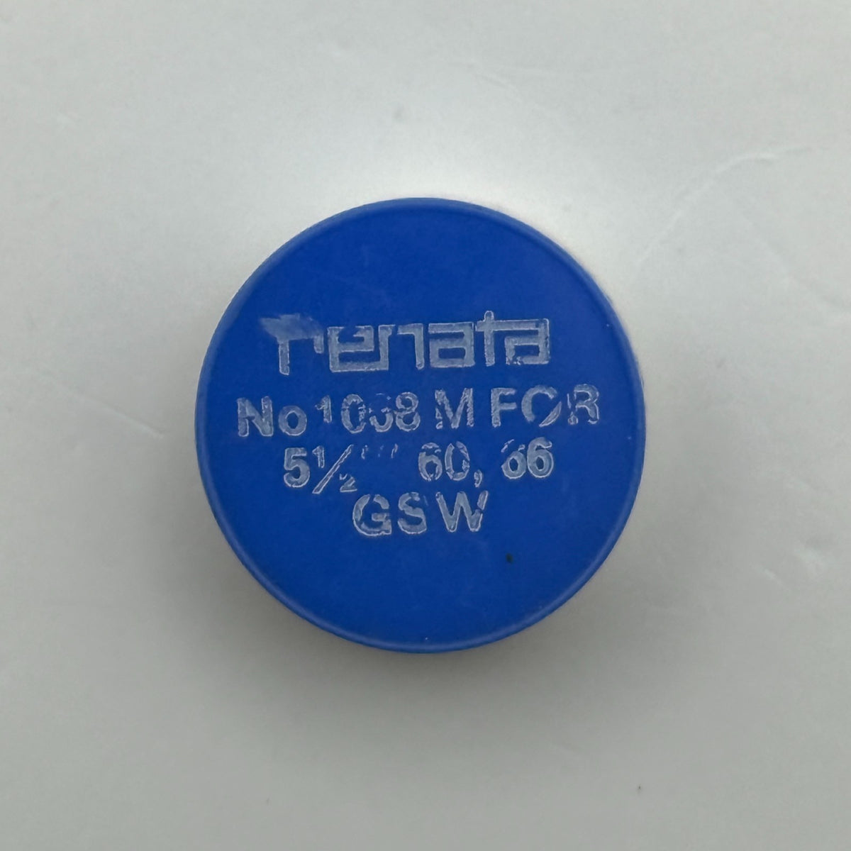 GSW 60 66 Balance Wheel Complete And Spring 5½’’’ 1068 Watch Movement Parts NOS