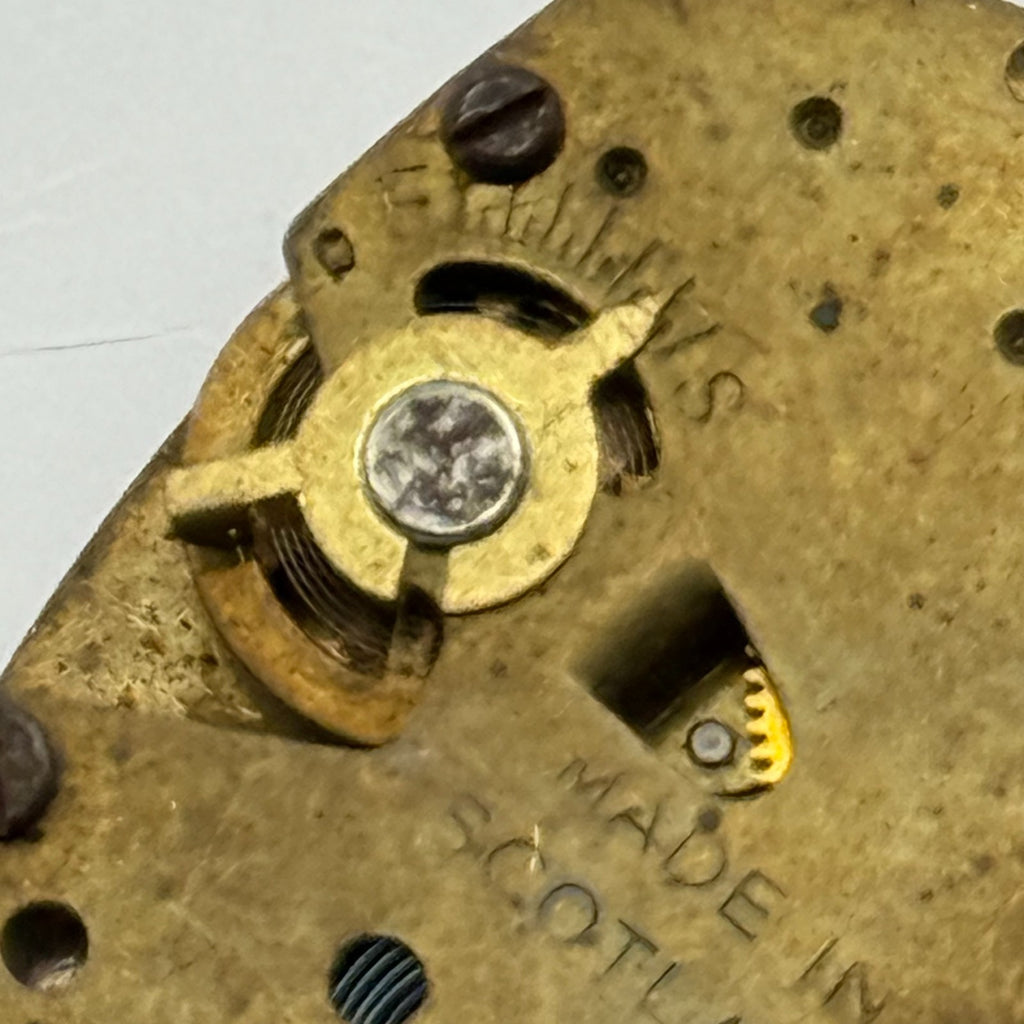 Timex Watch Movement Scotland Manual Wind Vintage Parts Repair 18.5mm