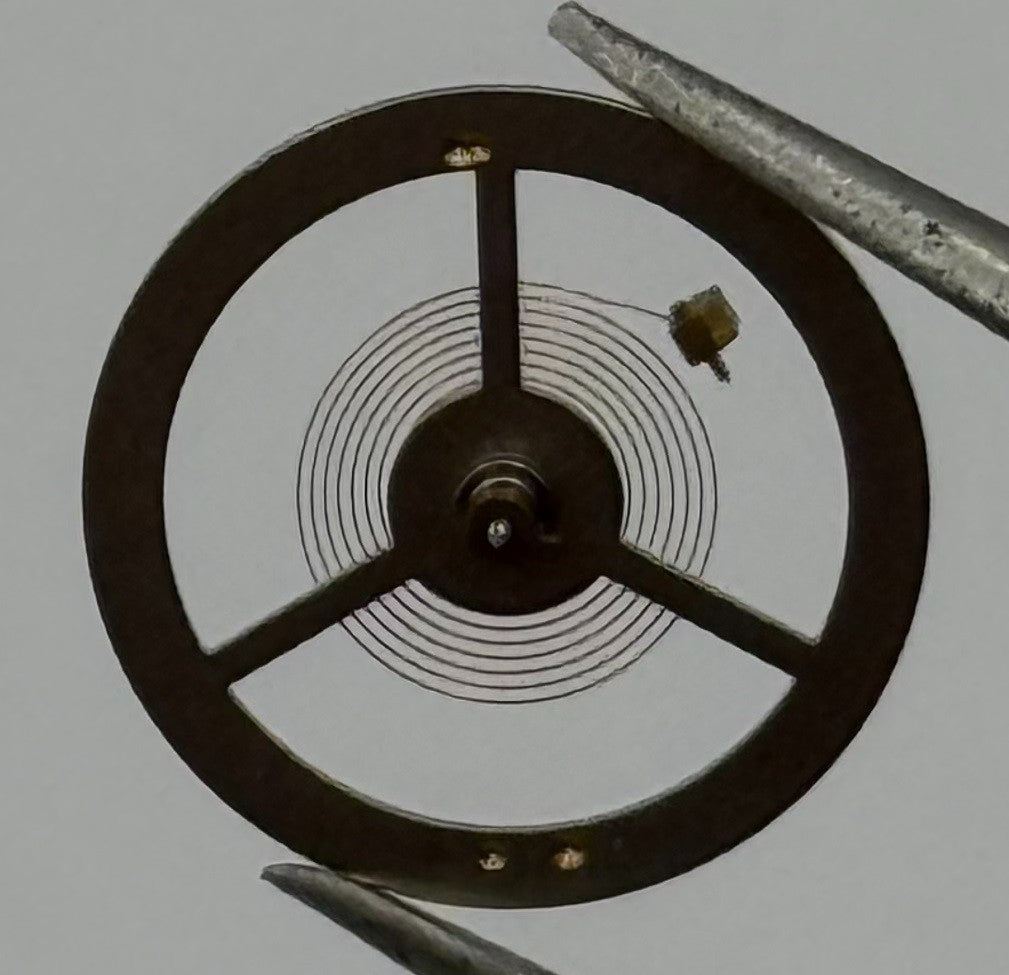 EB 8800 Balance Wheel Complete And Spring 12’’’ 1300 Watch Movement Parts NOS