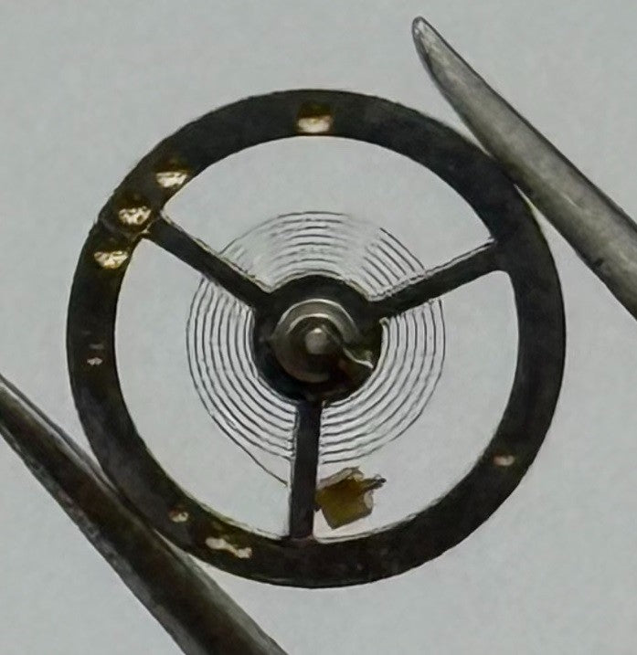 OC 1 a dgt Balance Wheel Complete And Spring 8¾’’’ 1533 Watch Movement Parts NOS