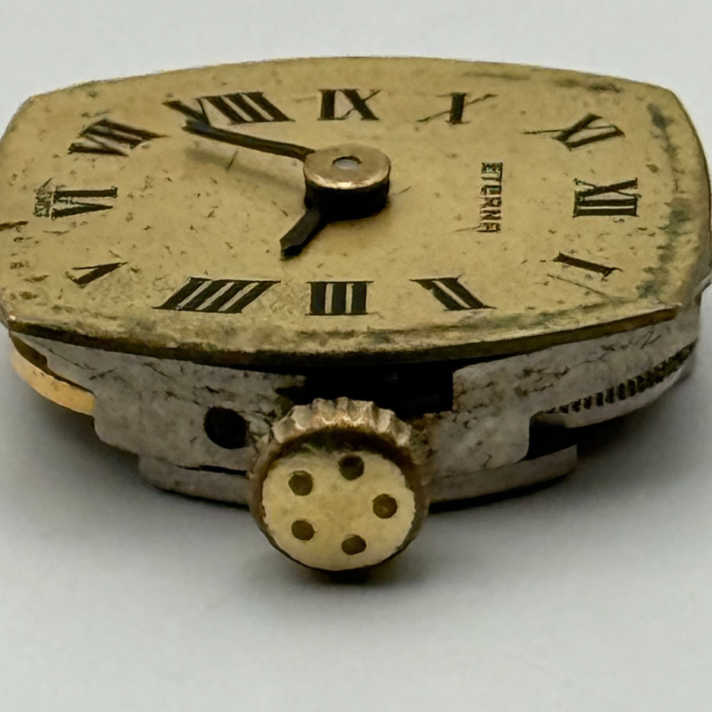 Eterna 1447K Watch Movement + Eterna Crown Ladies Swiss Parts Repair 13mm