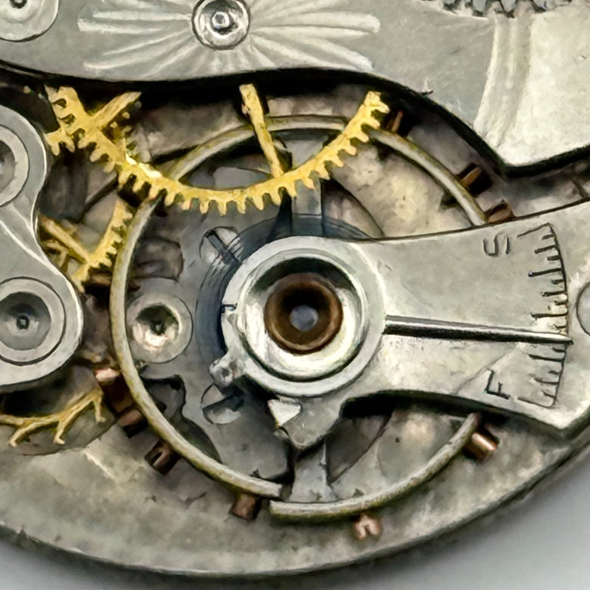 Waltham Grade 510 Watch Movement Model 1912 American Antique 6/0s Parts Repair