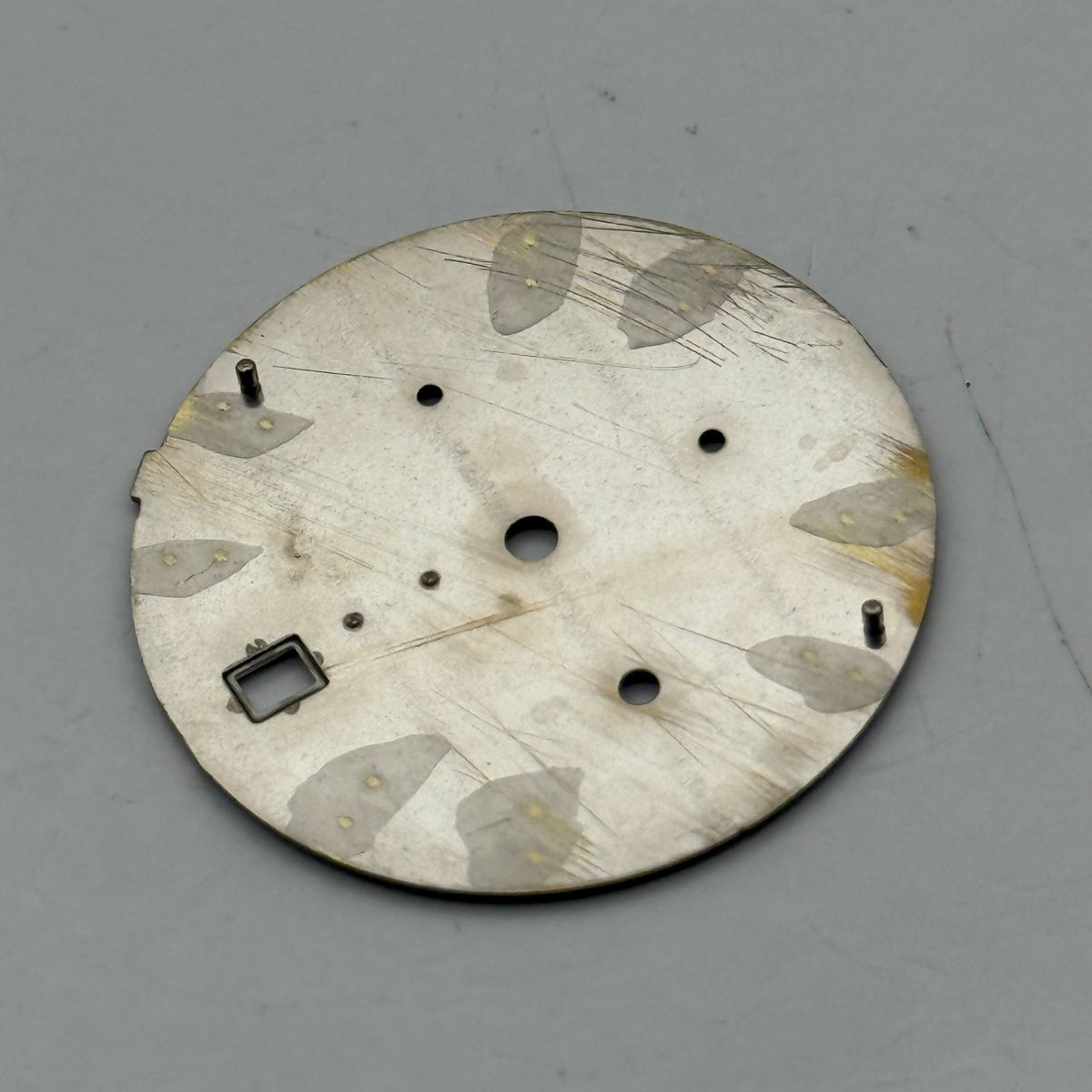Seiko 7192-05G8 Watch Dial Chronograph 50M Black Japan Spare Parts Repair 27.9mm