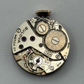 Bulova 7AM Watch Movement Running Swiss 17Jewels Manual Wind Parts Repair 17.1mm