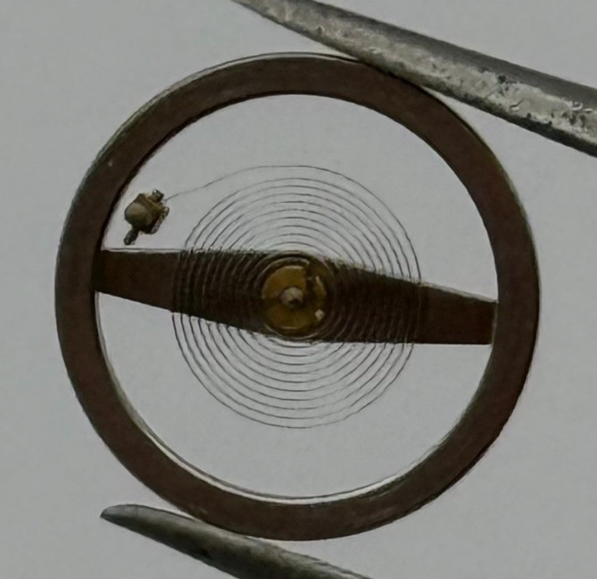 RL Rax 1013 1237 Balance Wheel Complete And Spring 1679 M Watch Movement Parts