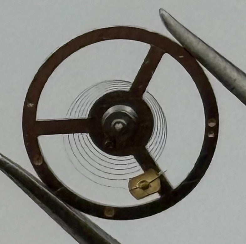 Lapanouse 311 Balance Wheel Complete And Spring 8¾’’’ 4594 Watch Movement Parts