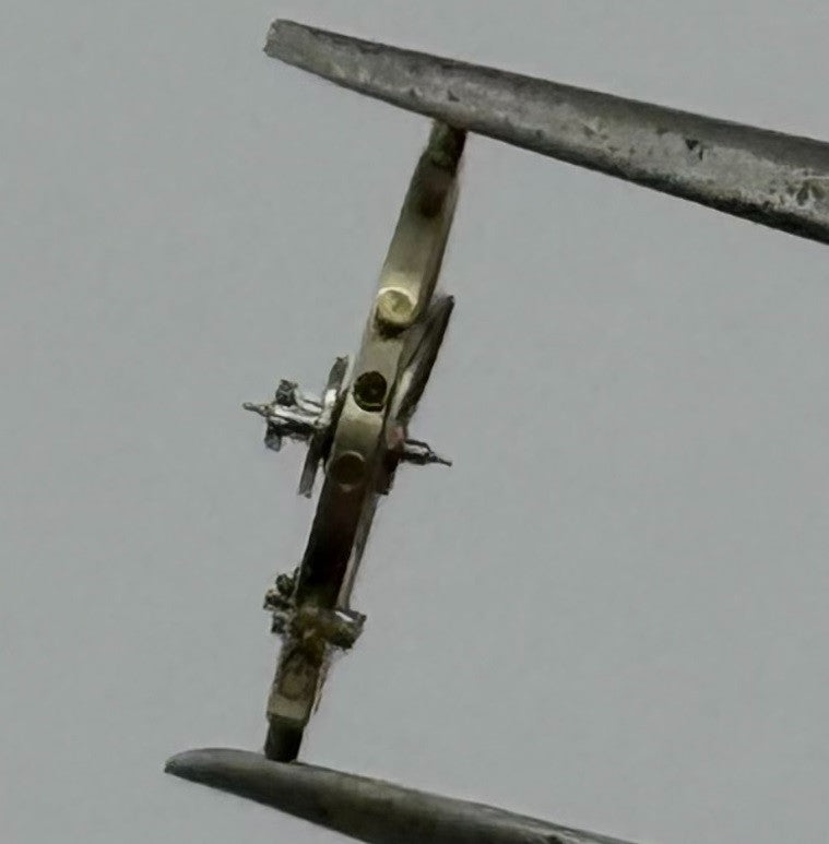 MST 367 Balance Wheel Complete And Spring 8¾’’’ 260 Watch Movement Parts NOS