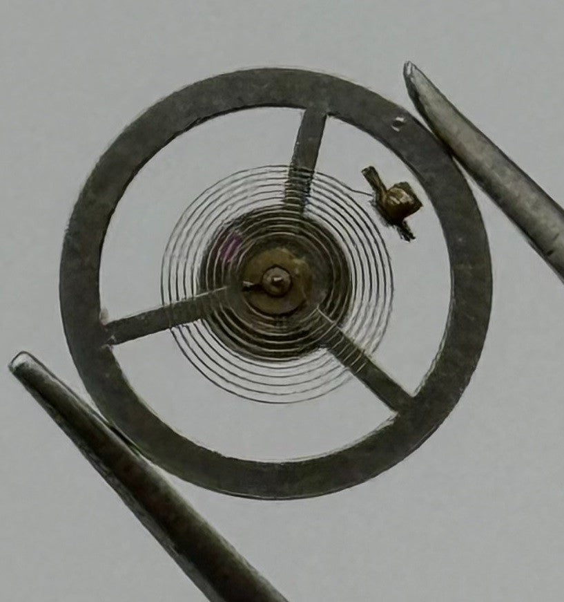 BFG 800 Balance Wheel Complete And Spring 10½’’’ 327 Watch Movement Parts NOS