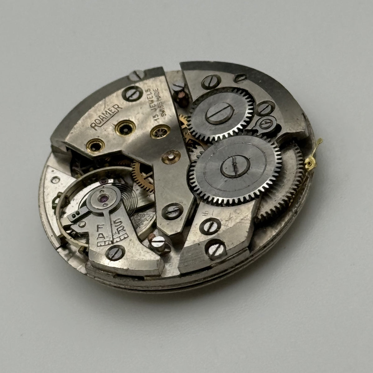 MST 402 Watch Movement - Roamer - For Parts / Repair - 30mm
