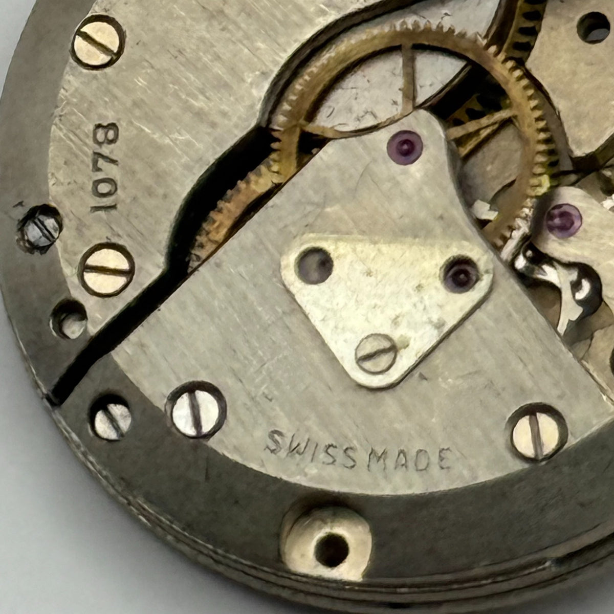Larex Cal 1078 Watch Movement - For Parts / Repair - 23.6mm