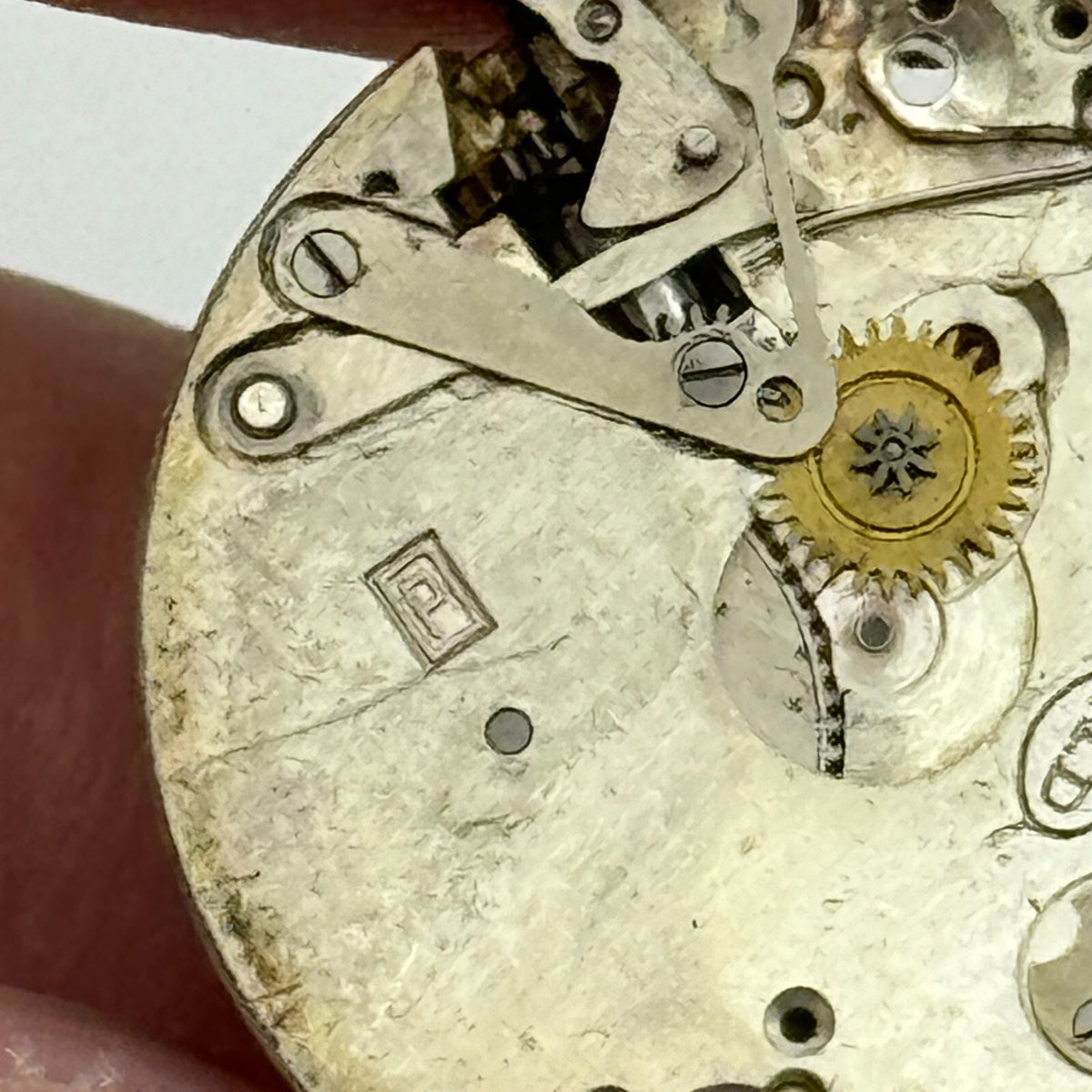 Peseux Rotary 6/240 Watch Movement Manual Wind Swiss 15 Jewels Parts Spares 22mm