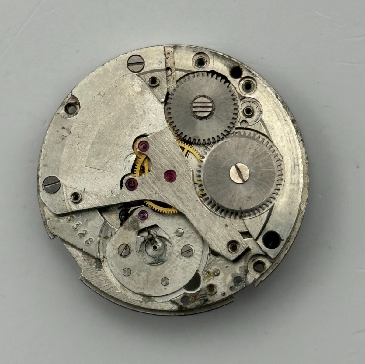 Soviet Watch Movement Manual Wind Vintage Parts Repair 26.5mm