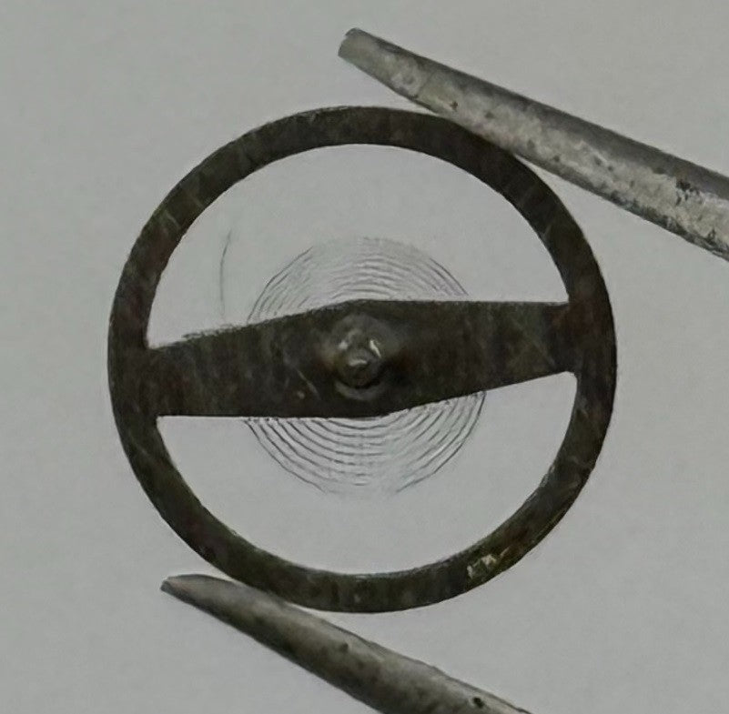 RL 9013 Balance Wheel Complete And Spring 8¾’’’ 5400 /1 Watch Movement Parts NOS