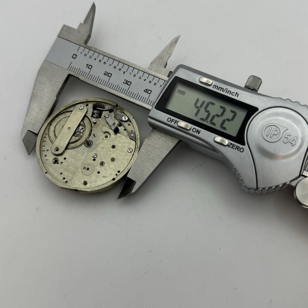 High Grade Jules Jurgensen Style Pocket Watch Movement To Restore Parts 45.2mm