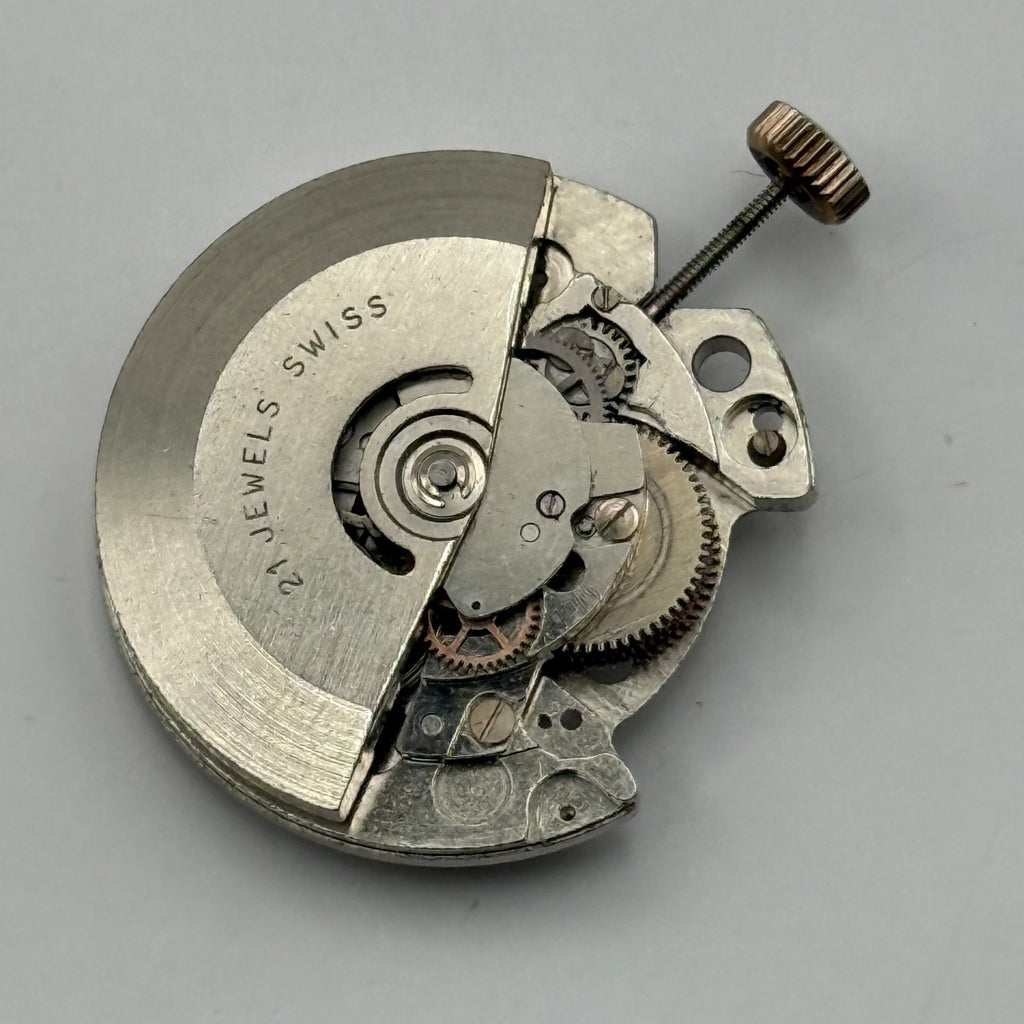 EB 8135 Watch Movement - 21 Jewels Automatic For - For Parts / Repair - 25.9mm