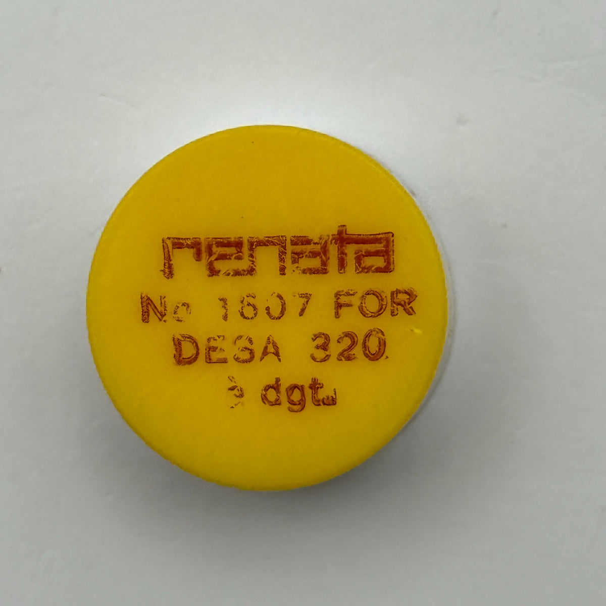 Desa 320 Balance Wheel Complete And Spring Renata 1607 Watch Movement Parts NOS