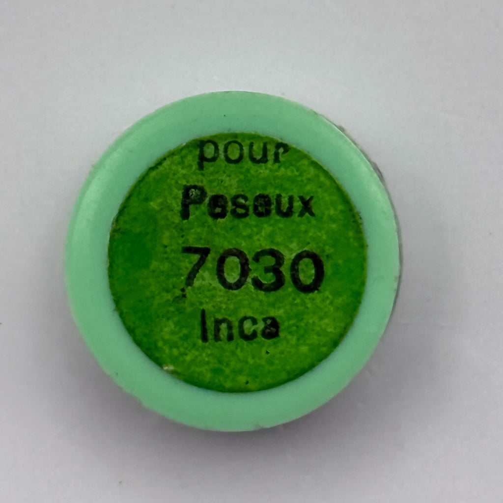 Peseux 7030 Inca Balance Wheel Complete And Spring Pour Watch Movement Parts NOS