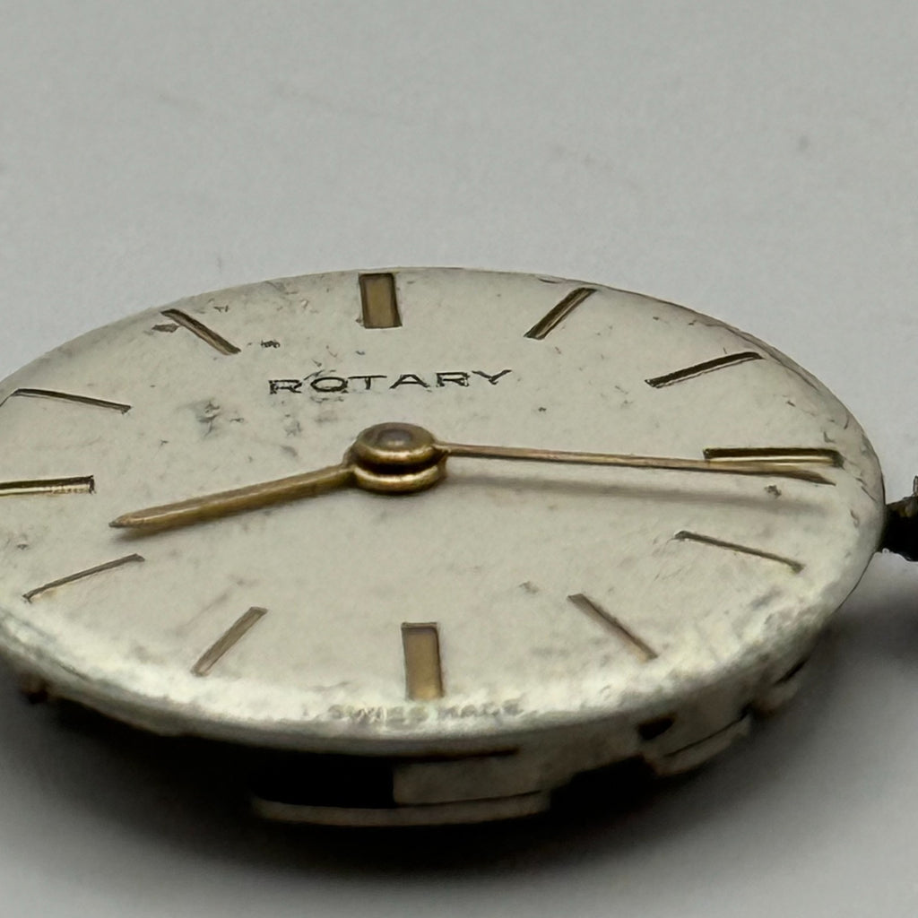 FHF 34 Watch Movement - Rotary 405 Ladies - For Parts / Repair - 17.4mm