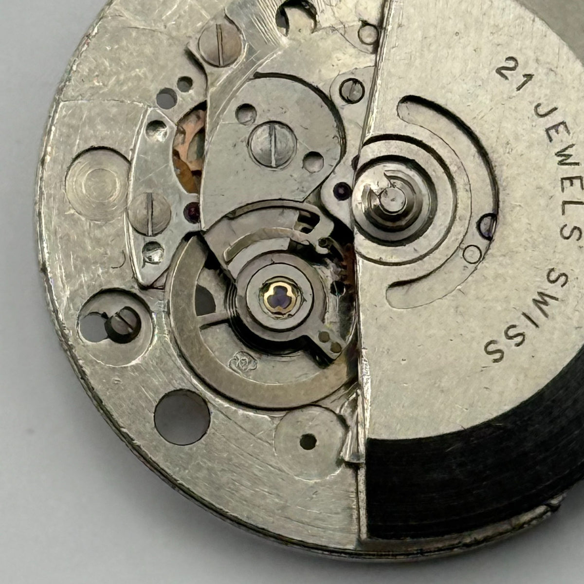 EB 8135 Watch Movement - 21 Jewels Automatic For - For Parts / Repair - 25.9mm