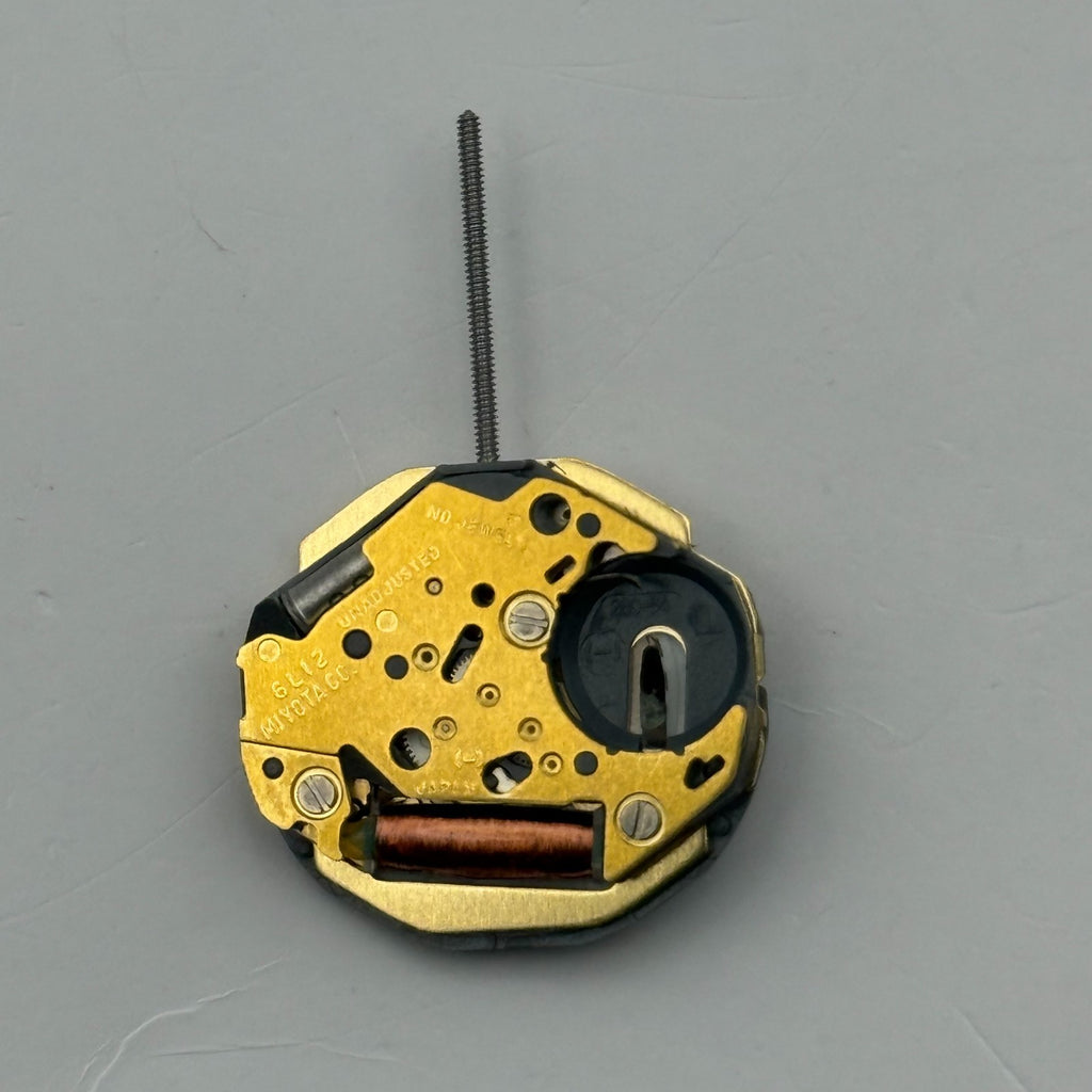 Miyota 6L12 Watch Movement Quartz Japan Untested Parts Repair Spares 15.3mm