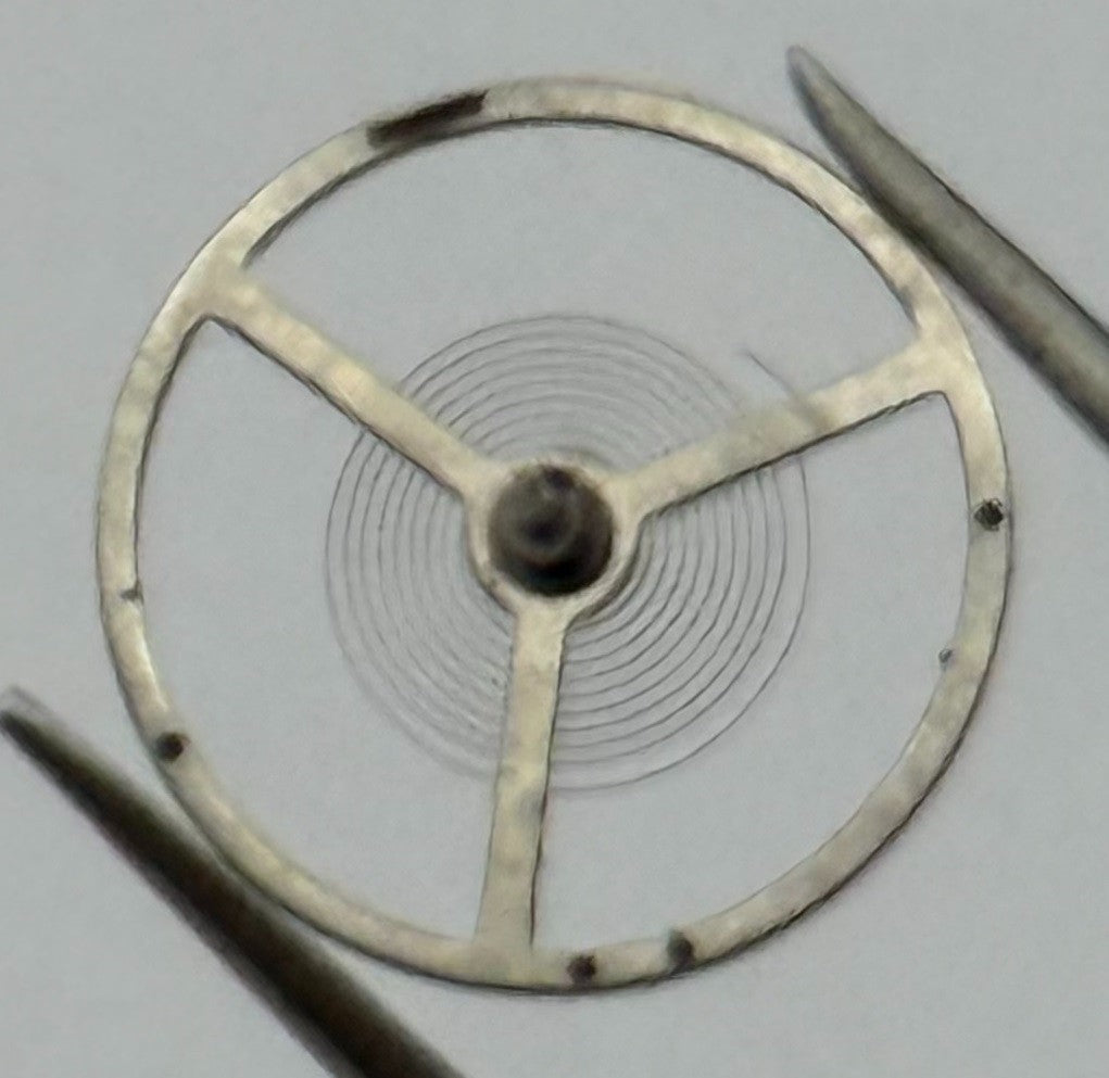 C 603 Balance Wheel Complete And Spring 10½’’’ Renata Watch Movement Parts NOS