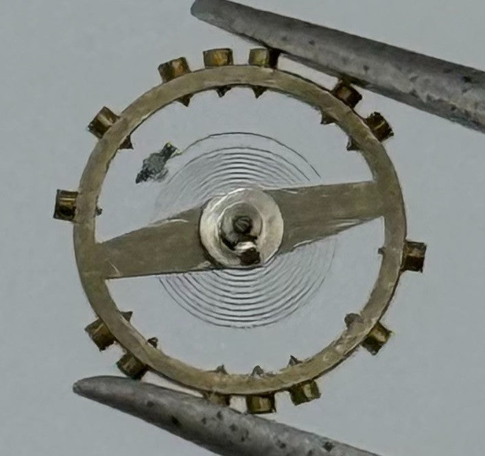 AS 976 1012 Balance Wheel Complete And Spring Renata 532 M Watch Movement Parts