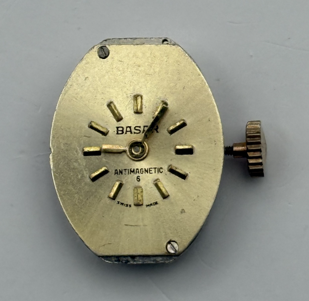 RW 72 Watch Movement Baser Antimagnetic 6 Swiss Manual Wind Parts Repair 12.6mm