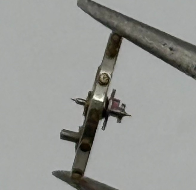 HP 251 Balance Wheel Complete And Spring 5¼’’’ Renata 1182 Watch Movement Parts