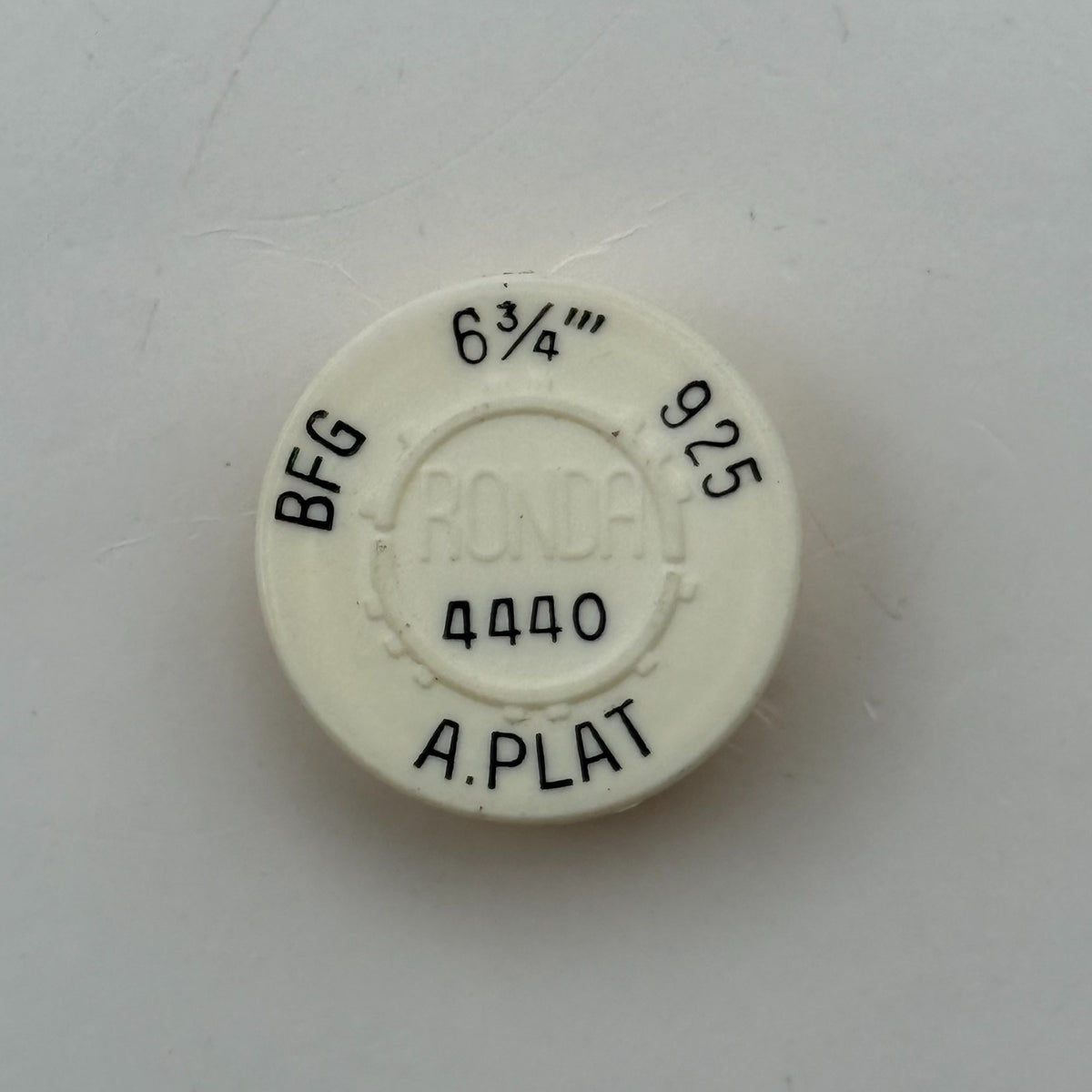 BFG 925 Balance Wheel Complete And Spring 6¾’’’ 4440 Watch Movement Parts NOS