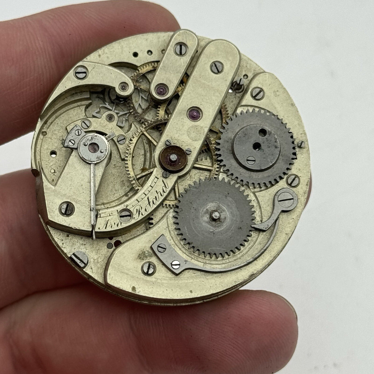 High Grade Jules Jurgensen Style Pocket Watch Movement To Restore Parts 45.2mm