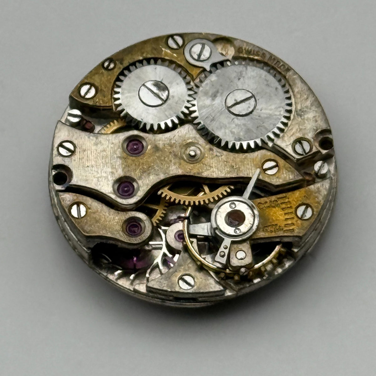 Unidentified Watch Movement Kendal & Dent London Manual Wind Parts Repair 19.5mm
