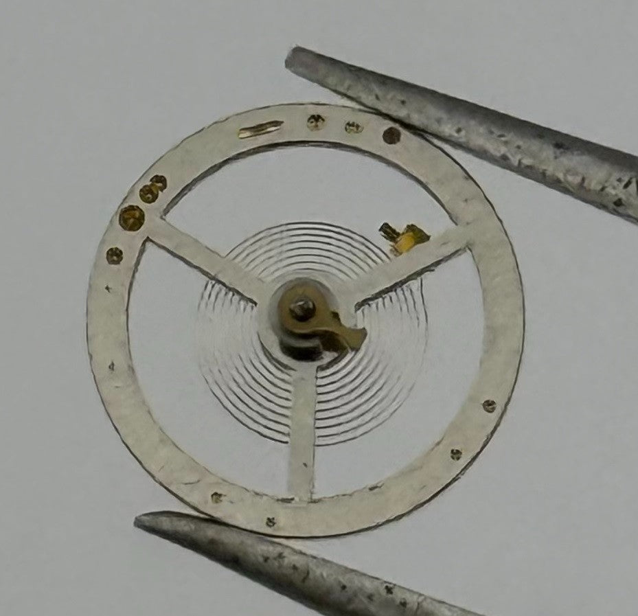 BFG 34 Balance Wheel Complete And Spring 10½’’’ Ronda 321 Watch Movement Parts